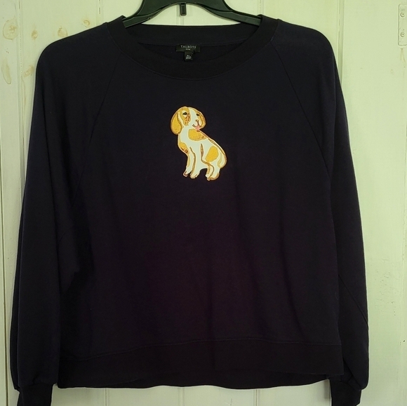 Blouson Sleeve Dog Days Sweatshirt NWOT - Picture 1 of 8